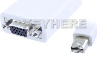 Mini DisplayPort to VGA Adapter Cable For Macbook Pro  