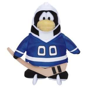   Plush Blue Hockey Player (Coin with Code Included) Toys & Games