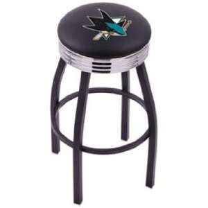  Retro Hockey San Jose Sharks Barstool