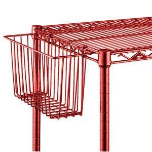   Storage Basket for Wire Shelving 17 3/8 x 7 1/2 x 10 Home