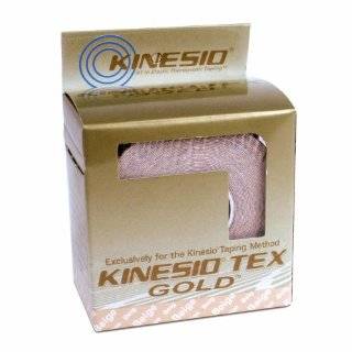 Kinesio Tex Tape   Water Resistant Beige, 2 x 5.5 yd. Single Roll for 