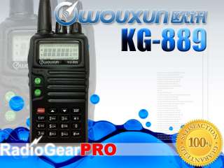   889 dual frequency, display, standby VHF 136 174 Mhz radio + earpiece