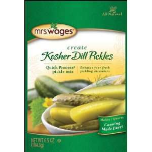  MRS. WAGES (PRECISION FOODS), KOSHER DILL PICKLE MIX, Part 