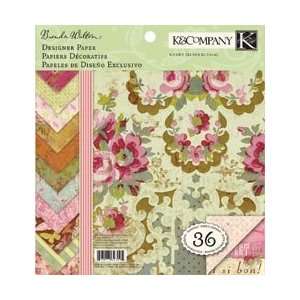  Madeline Double Sided Designer Paper Pad 8.5X8.5 Arts 