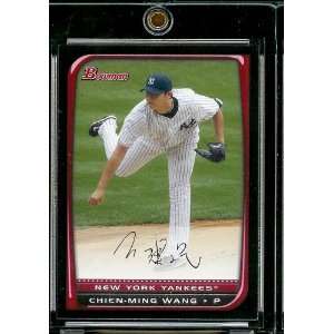  2008 Bowman # 84 Chien Ming Wang   New York Yankees   MLB 