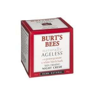 Burts Bees Naturally Ageless Facial Care Skin Firming Night Creme 2 