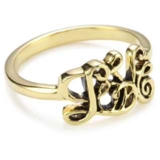 Beyond Rings Enchanted Collection Gold Love Ring   designer shoes 