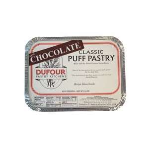 Dufour Chocolate All Butter Puff Pastry, Size 14 Oz (Pack of 6)