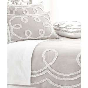 Pine Cone Hill Ruched Linen Shams Euro