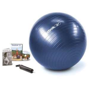  Reebok 65cm Anti Burst Exercise Ball Kit Sports 