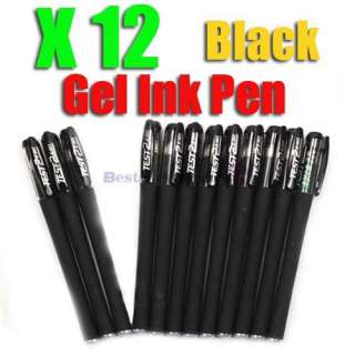 LOT 8 Multi Colored Gel Ink Pen Roller Ball Glitter NEW  