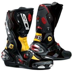  Sidi Vertigo Corsa Boots   11.5/Black/Yellow Automotive