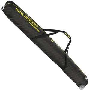 Salomon 195cm Wheely 2 Pair Ski Bag Black/Yellow  Sports 