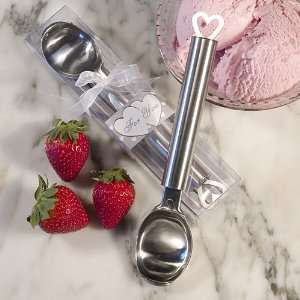   Favors Amore Stainless Steel Ice Cream Scoop Favors