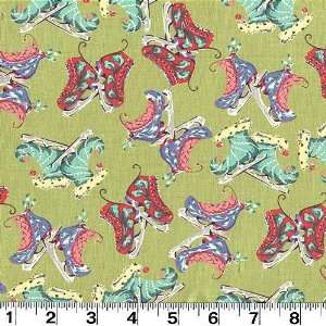  45 Wide Christmas Skaters Ice Skates Green Fabric By The 
