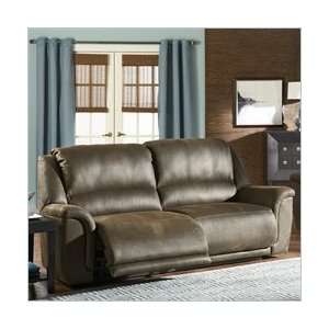  Leather Massissa Charcoal Tandem Madison Leather Reclining 