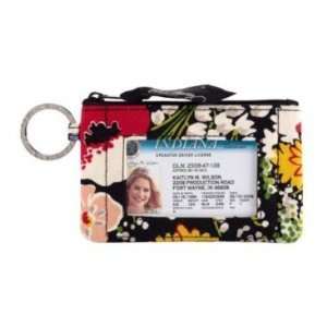 Vera Bradley Zip ID Case in Poppy Fields