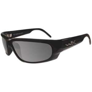  Wiley X Josh Sunglasses Gloss Black w/Smoke Lens Sports 
