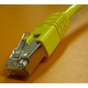 Cat6 YELLOW Shielded Ethernet Network Patch Cable Cord for Internet 