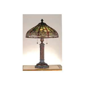    Stained Glass / Tiffany 77763   Dublin Table Lamp