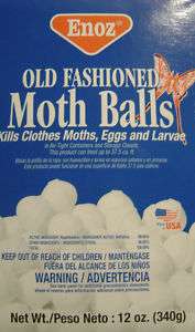 Boxes Enoz Moth Balls Naphthalene Gnats Fleas Deer Snakes Made In 