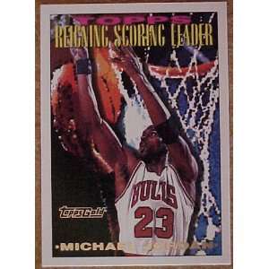  Michael Jordan 1993 94 Topps (Gold) NBA Card Sports 