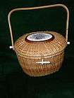 nantucket lightship basket heirloom 1974 rare lined with local 