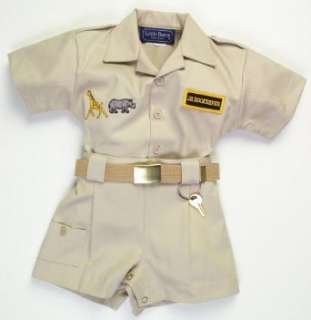  Infant & Toddler Zoo Keeper Outfit Clothing