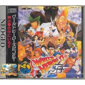 NEO GEO CD WORLD HEROES 2 JET SNK USED Japan Import 724678247009 