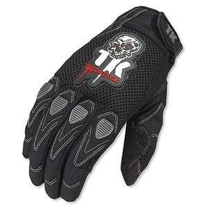  Teknic Kicker Textile Gloves   3X Large/Black Automotive