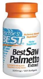 Saw Palmetto Extract Prostate Support 60 Softgels 320mg  