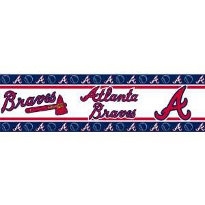  MLB Atlanta Braves Wall Paper Border