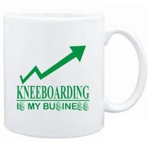  Mug White  Kneeboarding  IS MY BUSINESS  Sports 