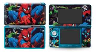 Spider Man Sticker Skin for Nintendo 3DS N3DS Decal Covers vinyl Pink