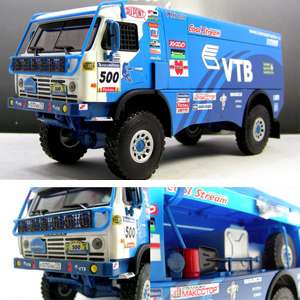 2007 Kamaz Dakar Diecast Toy Supply Truck Vehicle Model 1  43  