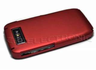 New Red Rubberized case matte skin coverfor Nokia E71  