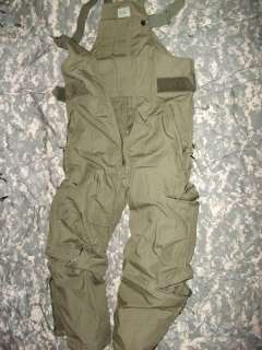 NEW US ARMY AIR FORCE OVERALLS INSULATED CVC BIB,NOMEX  