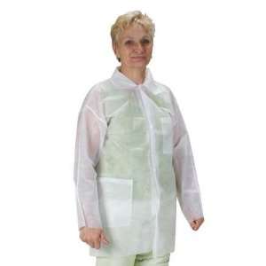Polypropylene Protective Clothing, Collared Lab Coat Lab Coat,Polyprop