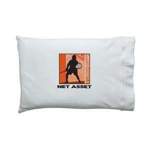 Lacrosse Net Assets Pillowcase