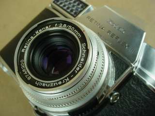 Retina Reflex III HighGrade 1959 Vintage SLR camera NICE  
