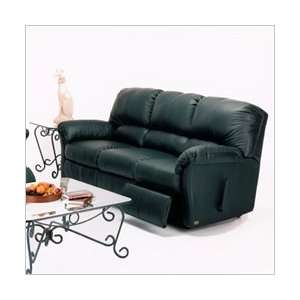  Leather Massissa Charcoal Tandem Triumph Leather Reclining 