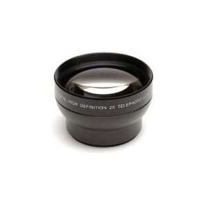   2X Telephoto Lens Converter   52mm threading (Black)
