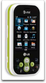  Mobile Phone In USA   LG Neon GT365 Phone, White/Green (AT 