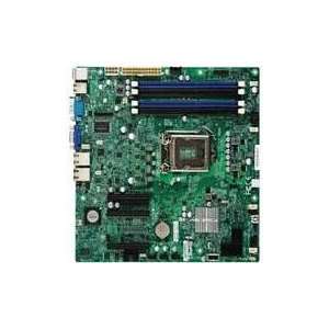   Intel C202 PCH/ DDR3/ V&2GbE/ MATX Server Motherboard, Bulk Computers