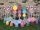 Lollipop Decorations, Willie Wonka items in Outdoor 