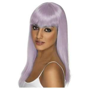  Smiffys Long Lilac Wig Toys & Games