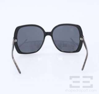 Burberry Black & Nova Check Trim Oversized Sunglasses 4057  