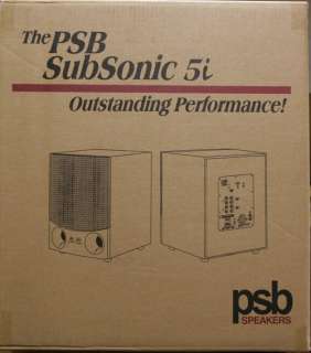 PSB Sub Series 5i Subwoofer SubSeries  