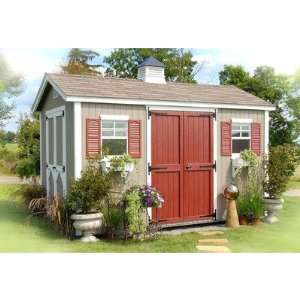   Little Cottage Company WCFCA8 8 x 12 Workshop with Colonial Door Home