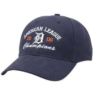   Tigers Navy Blue American League Champions Hat